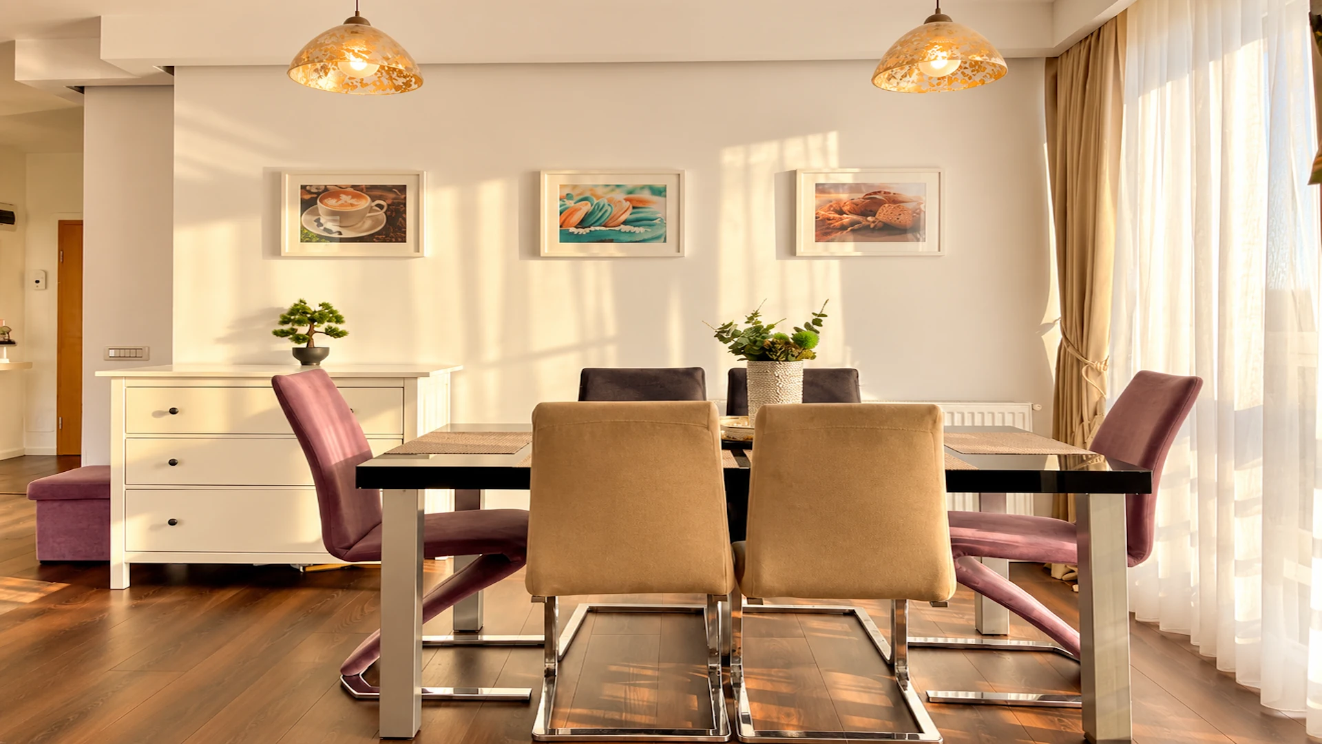 Kitchen and dining